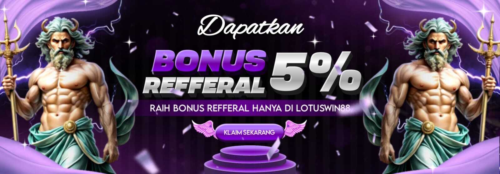 BONUS REFFERAL 5%